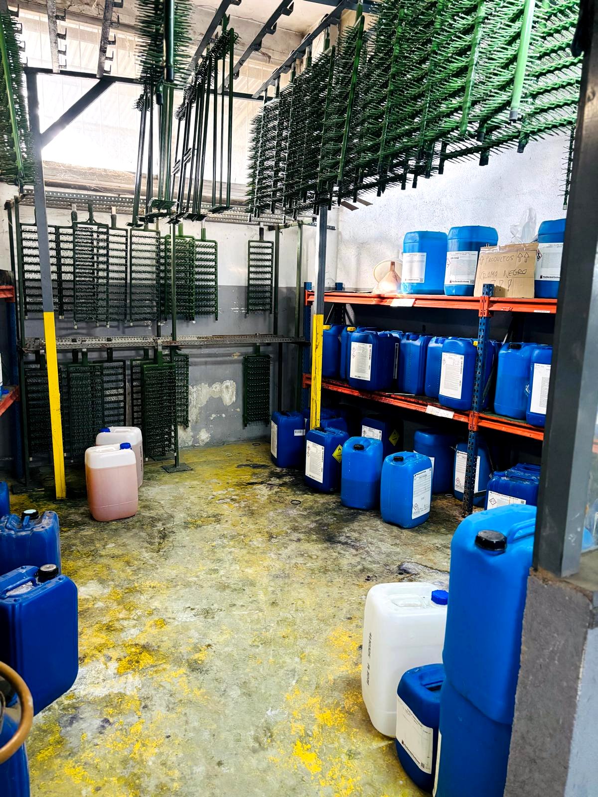 Zona de producto químico GAMARTI